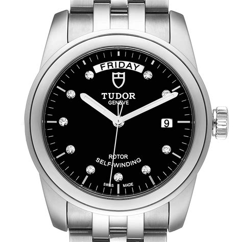 tudor watch with diamonds